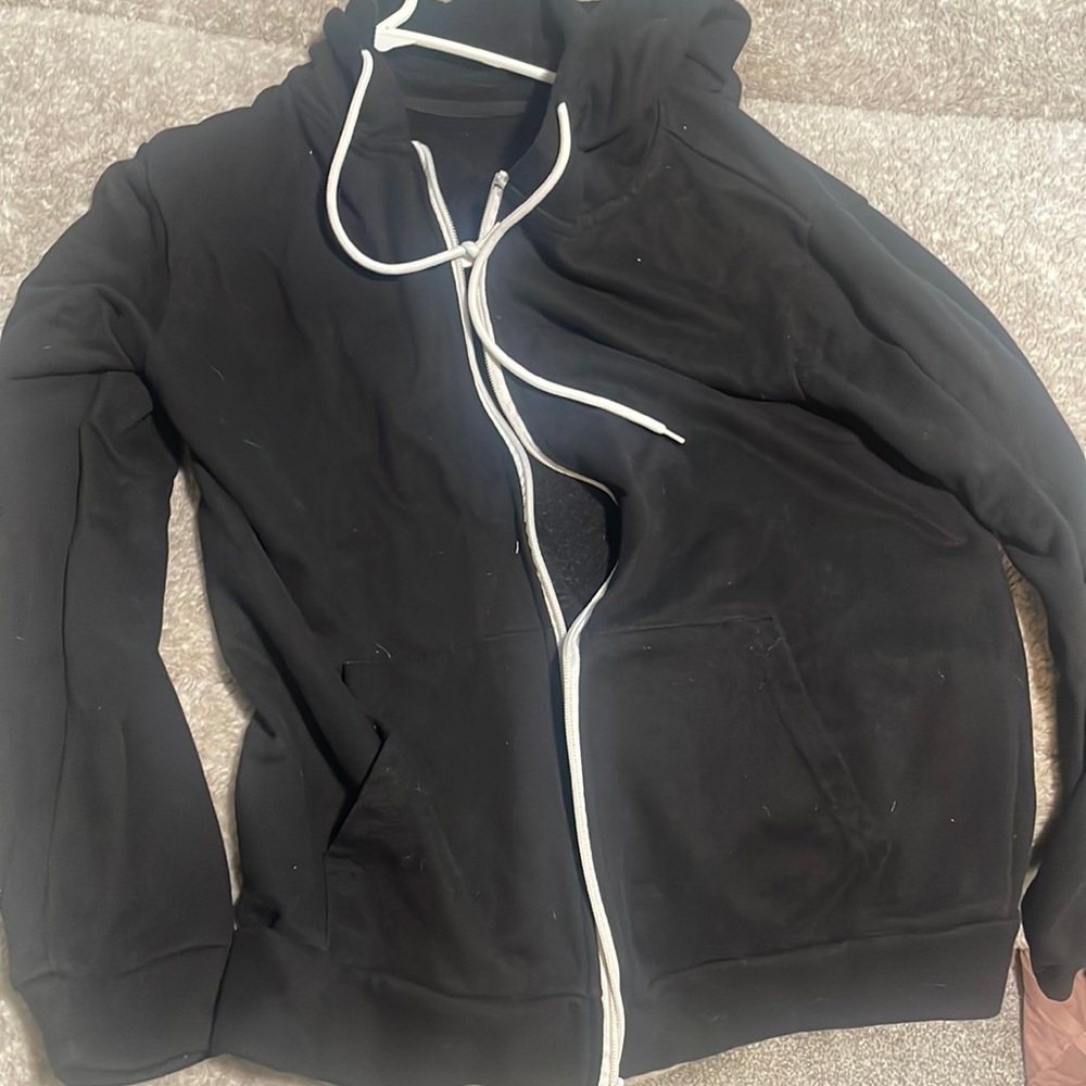 Black Zip Up